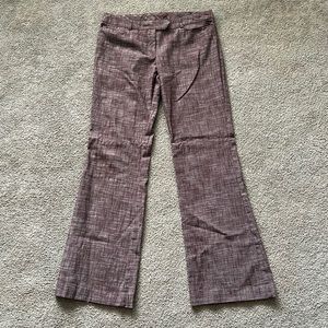WEAREVER Brown Bell Bottom Pants Size 7